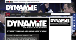 Desktop Screenshot of dynamite-magazine.de